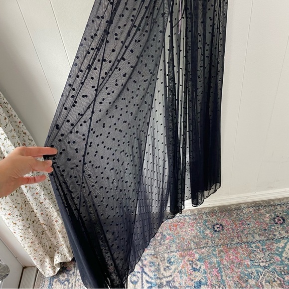 Savage Fenty Free Spirit Floral Embroidery Night Slip Women’s 1X Black Strappy - Picture 9 of 16